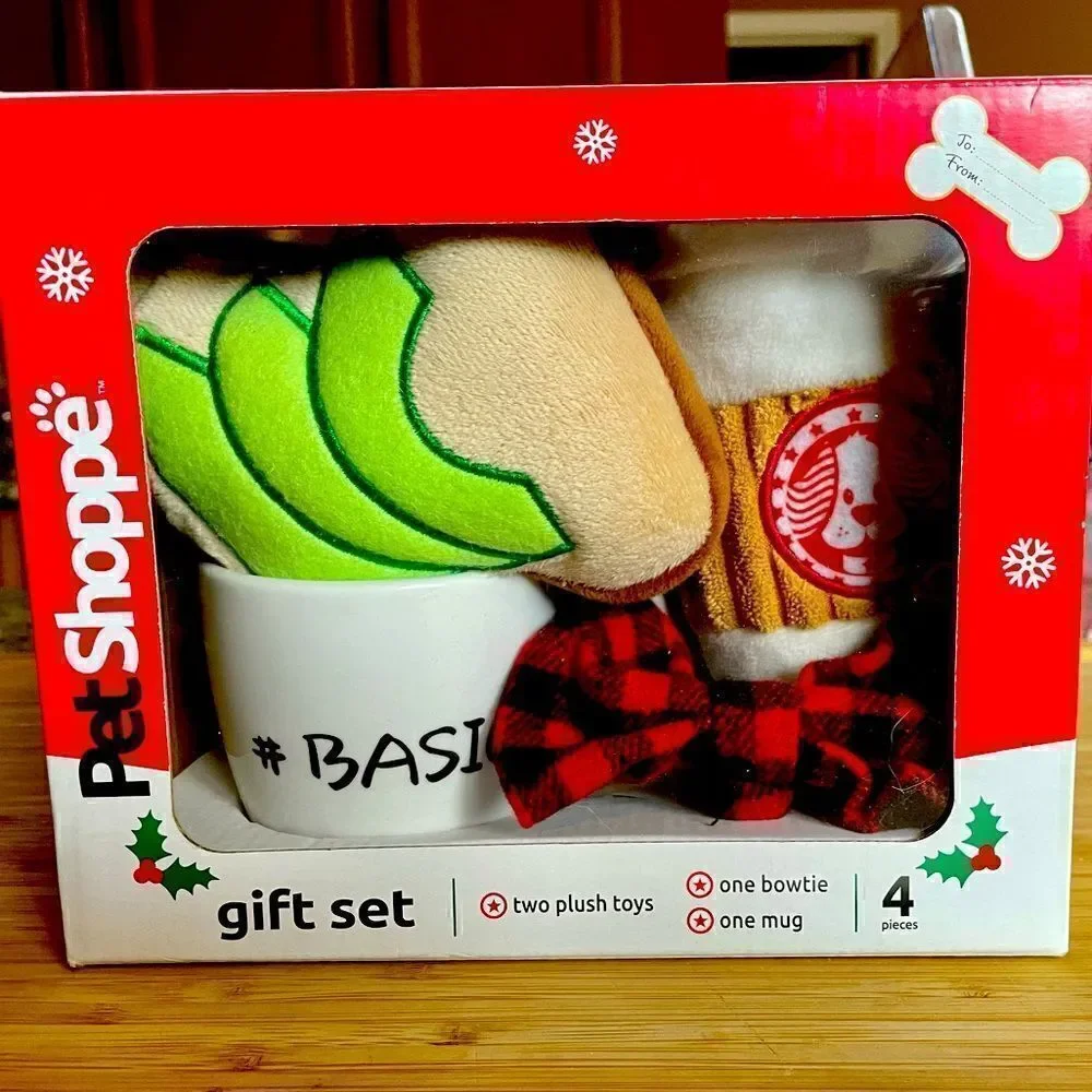 DOGGIE GIFT SET, NEW IN BOX ❤️ HP